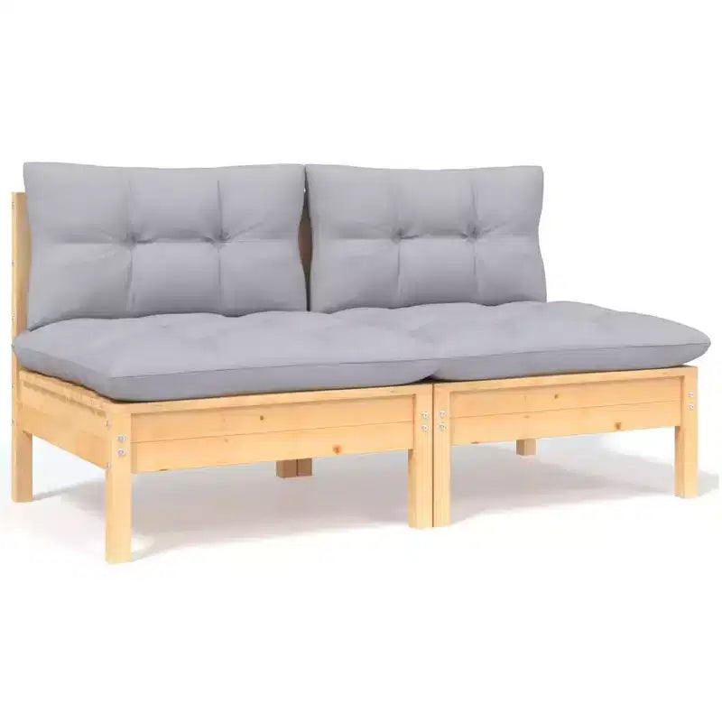 vidaXL Outdoor-Lounge-Set mit Kissen in verschiedenen Farben