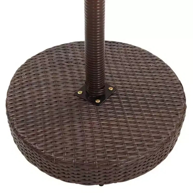 vidaXL Gartenbar-Set mit Kissen Polyrattan-Sitz 3/Mehrfarbig