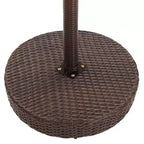 vidaXL Gartenbar-Set mit Kissen Polyrattan-Sitz 3/Mehrfarbig