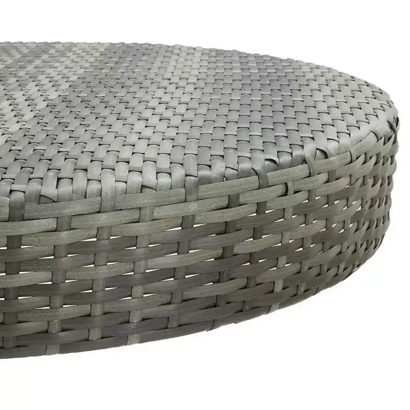 vidaXL Gartenbar-Set mit Kissen Polyrattan-Sitz 3/Mehrfarbig