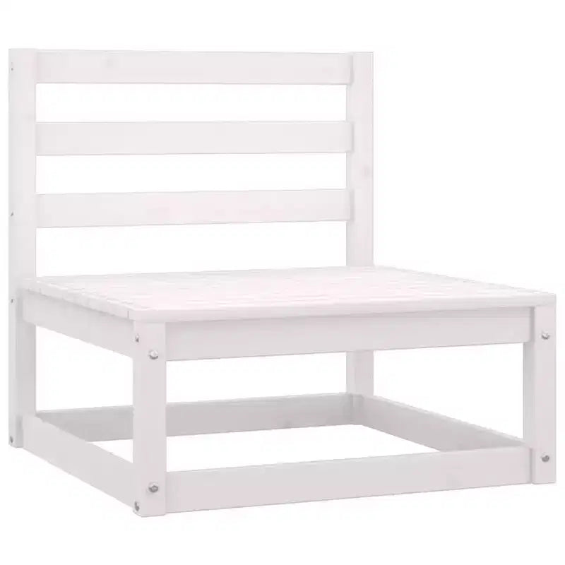 vidaXL Modulares Garten-Lounge-Set mit Kissen – Kiefer massiv und wetterbeständiger Stoff