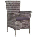 vidaXL Outdoor-Essgruppe