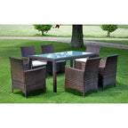 vidaXL Outdoor-Essgruppe