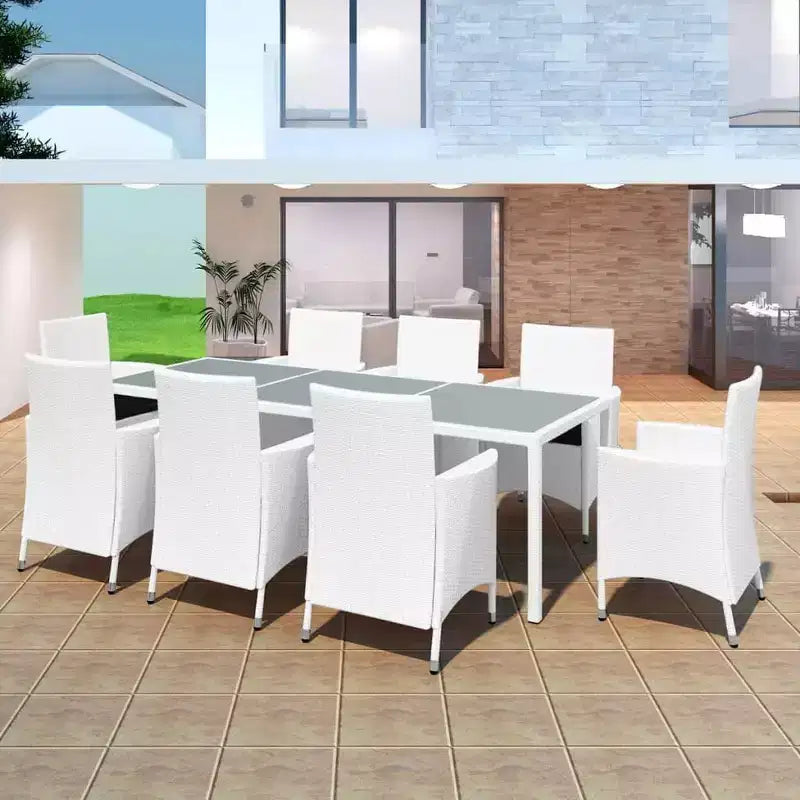 vidaXL Outdoor-Essgruppe