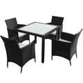 vidaXL Outdoor-Essgruppe