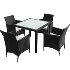vidaXL Outdoor-Essgruppe