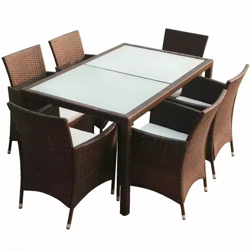 vidaXL Outdoor-Essgruppe