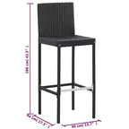 vidaXL Bar-Set