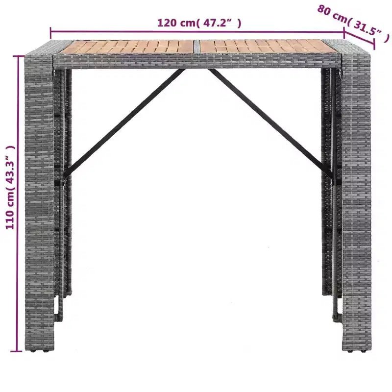 vidaXL Bar-Set