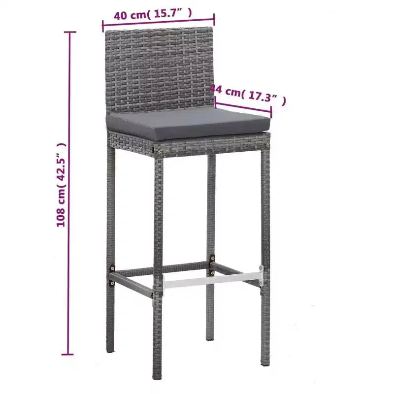 vidaXL Bar-Set