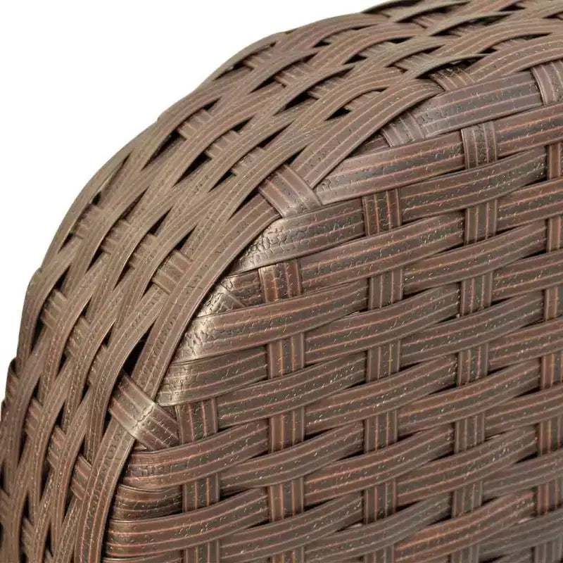 vidaXL Gartenmöbel-Set Sitzgruppe mit Tisch Rattan