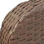 vidaXL Gartenmöbel-Set Sitzgruppe mit Tisch Rattan