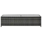 vidaXL Gartenmöbel-Set Sitzgruppe mit Tisch Rattan