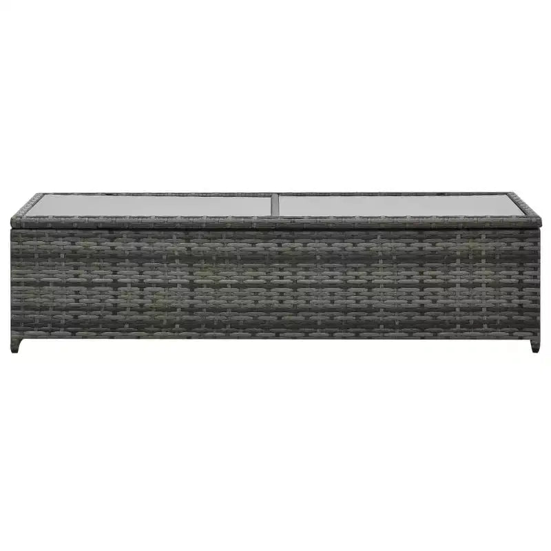 vidaXL Gartenmöbel-Set Sitzgruppe mit Tisch Rattan