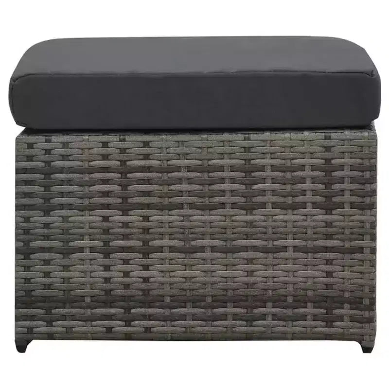 vidaXL Gartenmöbel-Set Sitzgruppe mit Tisch Rattan