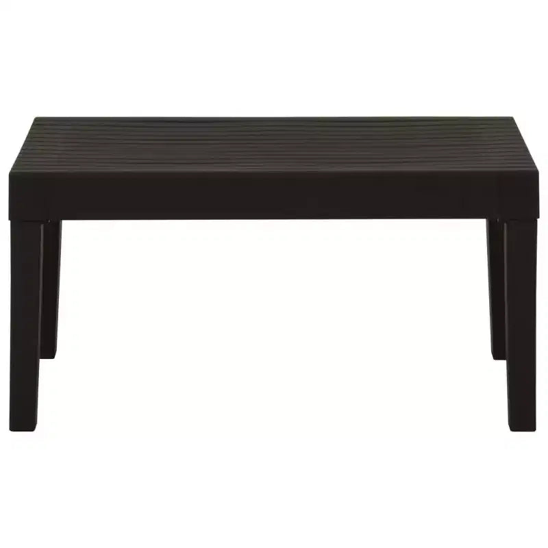 vidaXL Garten Lounge Set Kunststoff Normal Sitze 4 Garten Lounge Set