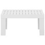 vidaXL Garten Lounge Set Kunststoff Normal Sitze 4 Garten Lounge Set