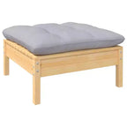 vidaXL Stilvolle Outdoor-Lounge-Sitzgruppe mit Kissen