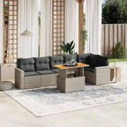 vidaXL Lounge-Sofa-Set mit Kissen in verschiedenen Farben