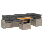 vidaXL Lounge-Sofa-Set mit Kissen in verschiedenen Farben