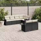 vidaXL Stilvolles modulares Garten-Sofa-Set mit Kissen in verschiedenen Farben