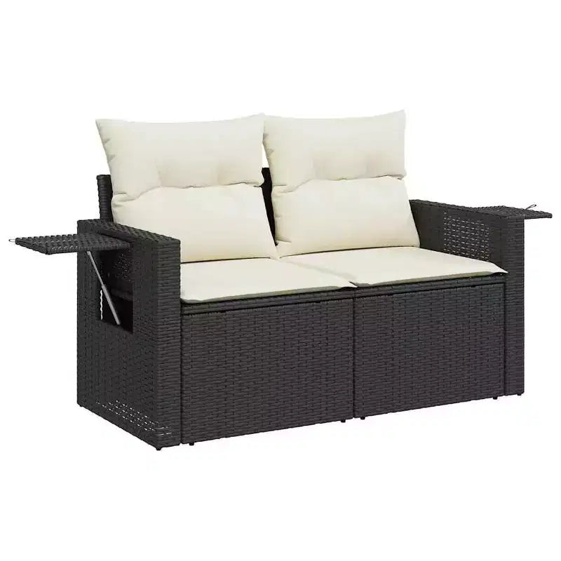 vidaXL Stilvolles modulares Garten-Sofa-Set mit Kissen in verschiedenen Farben