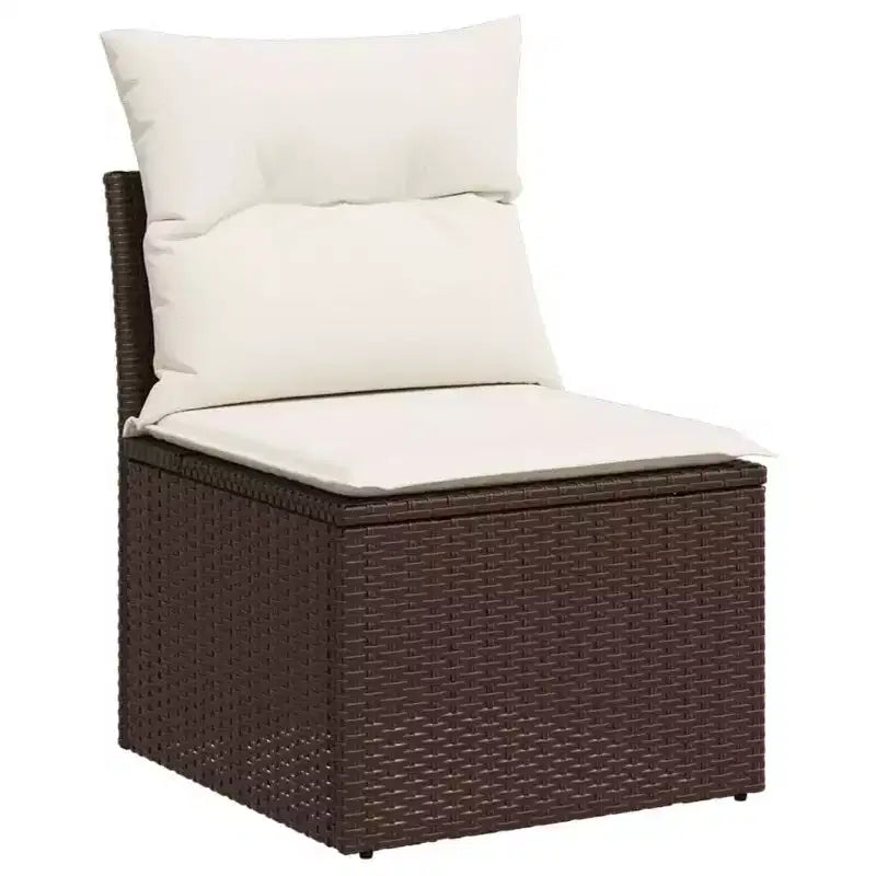 vidaXL Stilvolles modulares Garten-Sofa-Set mit Kissen in verschiedenen Farben