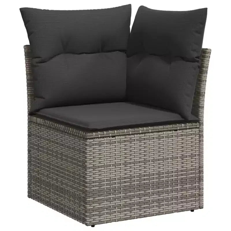 vidaXL Stilvolles modulares Garten-Sofa-Set mit Kissen in verschiedenen Farben