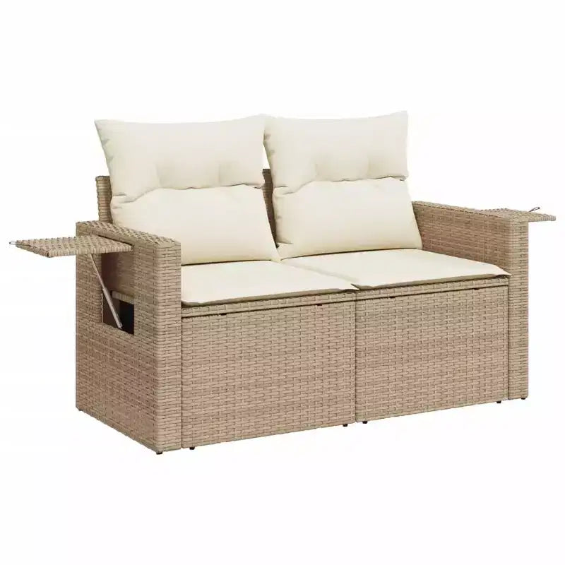 vidaXL Stilvolles modulares Garten-Sofa-Set mit Kissen in verschiedenen Farben