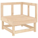 vidaXL Garten-Lounge-Set, 5-teilig, Kiefer Massivholz
