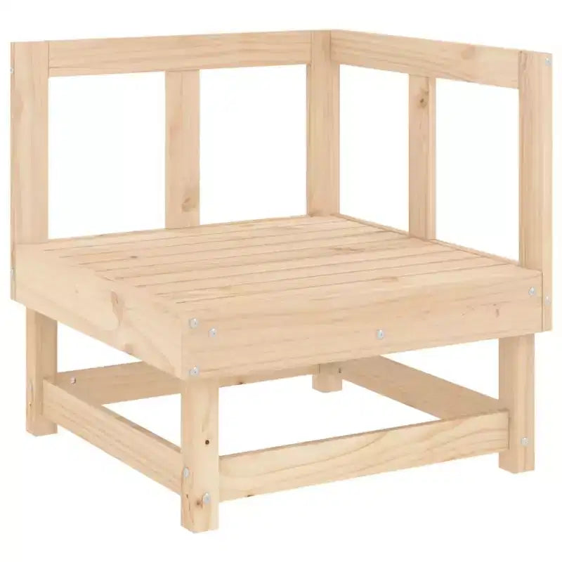 vidaXL Garten-Lounge-Set, 5-teilig, Kiefer Massivholz