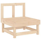 vidaXL Garten-Lounge-Set, 5-teilig, Kiefer Massivholz