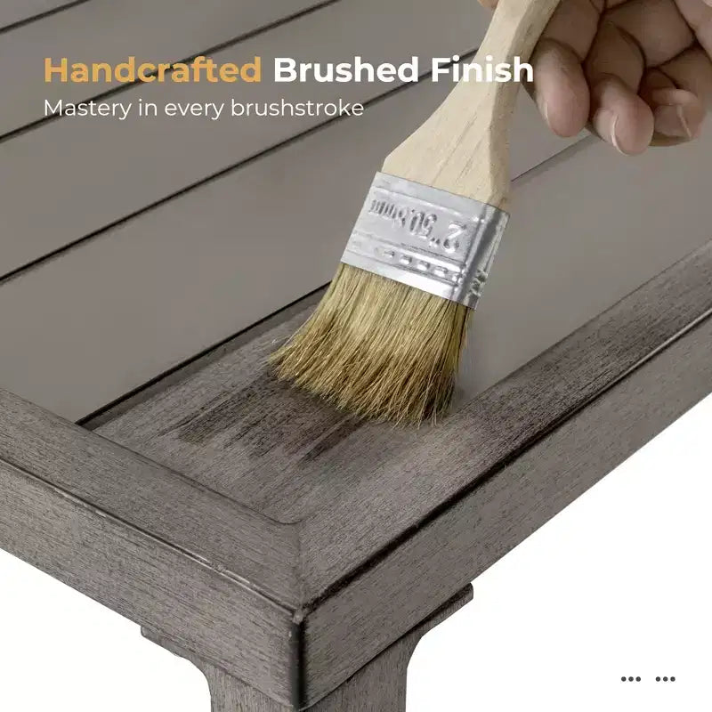 HAPPATIO Aluminium-Terrassenmöbel-Set, 4-teiliges Gesprächs-Set mit dicken Kissen für Garten, Hinterhof, Veranda, Beige