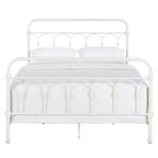 Caledonia Casted Knot Metallbett Queen-Size - Antikweiß - iNSPIRE Q