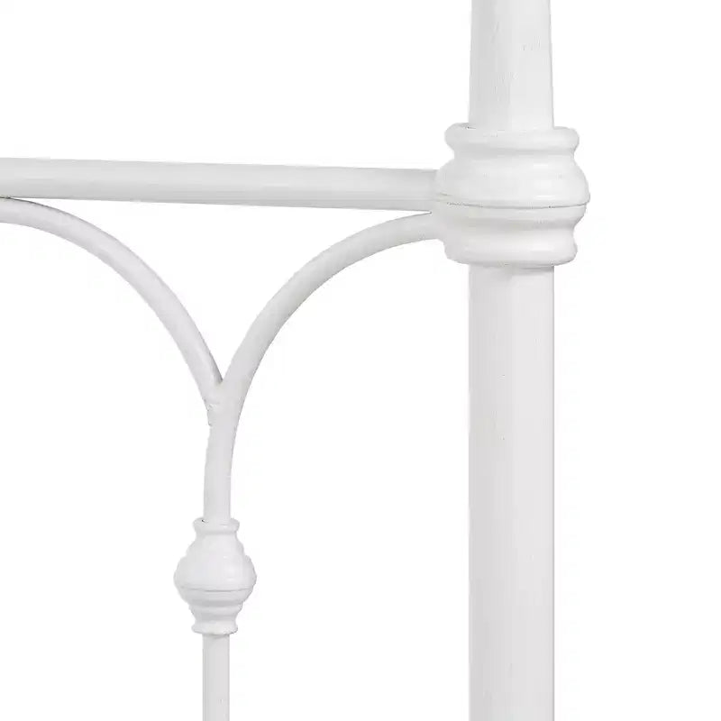 Caledonia Casted Knot Metallbett Queen-Size - Antikweiß - iNSPIRE Q