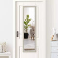 Americanflat 15x51 Over The Door Mirror - Hanging Full Length Mirrors with Engineered Wood - Modern Mirror for Bedroom - Mirrors for Wall Display