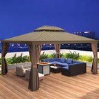 6-teiliges Loungeset mit Kissen, wetterfestem Polyrattan, 75 cm Sofasegment, Couchtisch mit Glasplatte für den Außenbereich