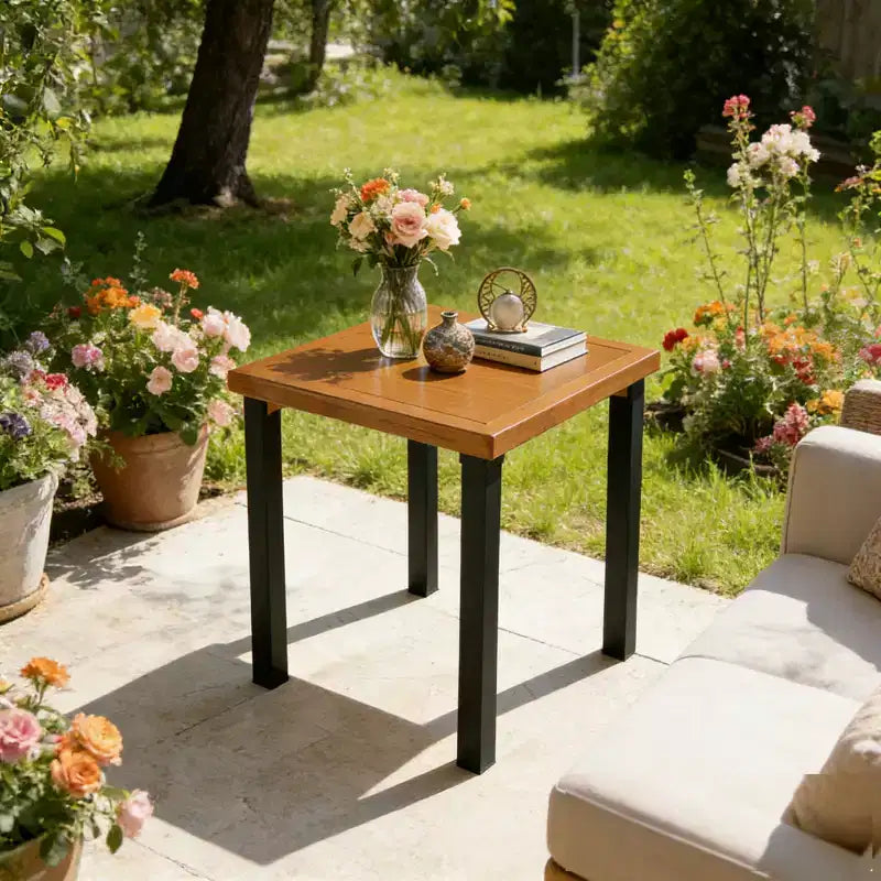 Lantine Square Outdoor Side Table