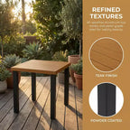 Lantine Square Outdoor-Beistelltisch