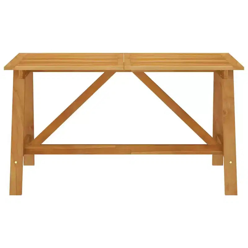 vidaXL Essgruppe Akazie Massivholz 5-teilig Ergonomisch