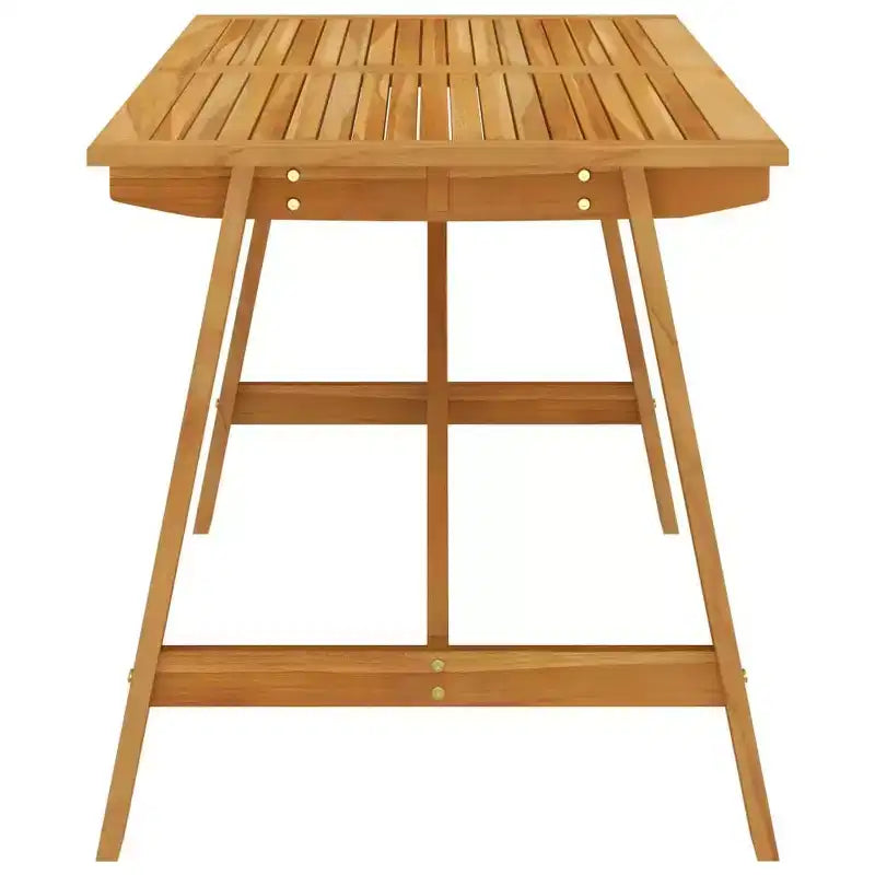 vidaXL Essgruppe Akazie Massivholz 5-teilig Ergonomisch