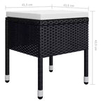 vidaXL Essgruppe Akazie Massivholz 5-teilig Ergonomisch