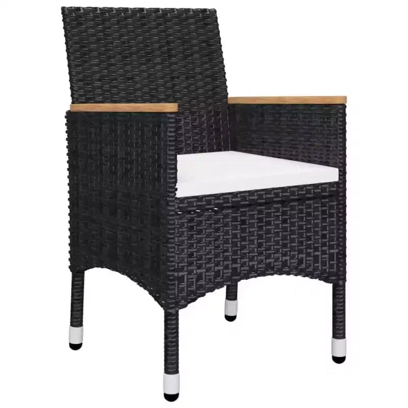 vidaXL Essgruppe Akazie Massivholz 5-teilig Ergonomisch