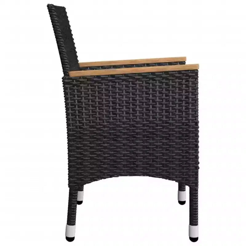 vidaXL Essgruppe Akazie Massivholz 5-teilig Ergonomisch