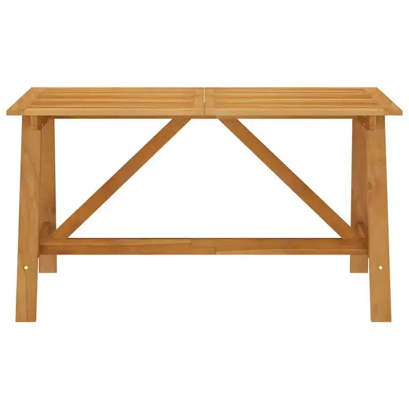 vidaXL Essgruppe Akazie Massivholz 5-teilig Ergonomisch