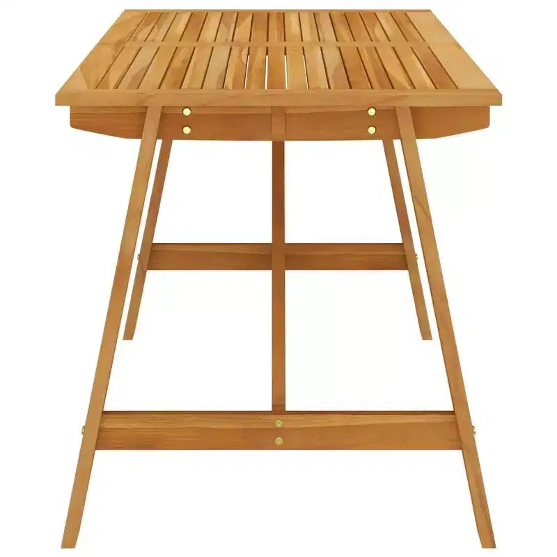 vidaXL Essgruppe Akazie Massivholz 5-teilig Ergonomisch
