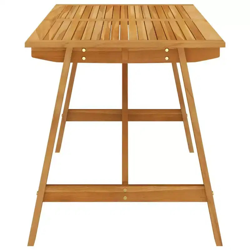 vidaXL Essgruppe Akazie Massivholz 5-teilig Ergonomisch