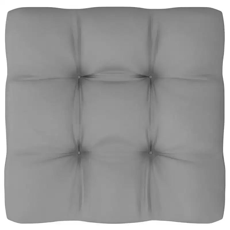 vidaXL Gartenlounge-Set Kiefer massiv Grau