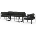 vidaXL Garden Lounge Set Anthracite