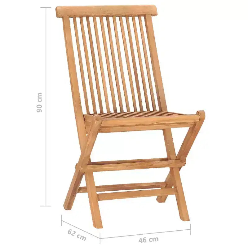 vidaXL Essgruppe für den Außenbereich Naturholz